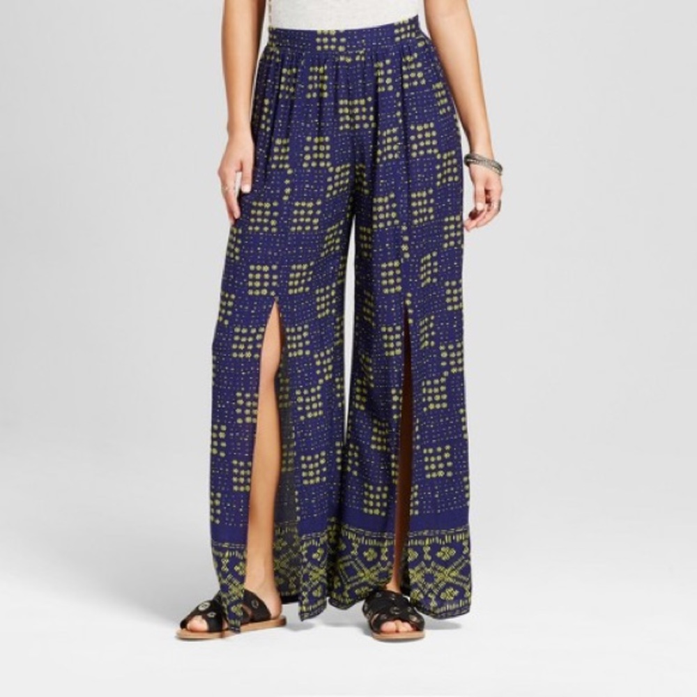 Target Xhilaration - split-front wide leg pants